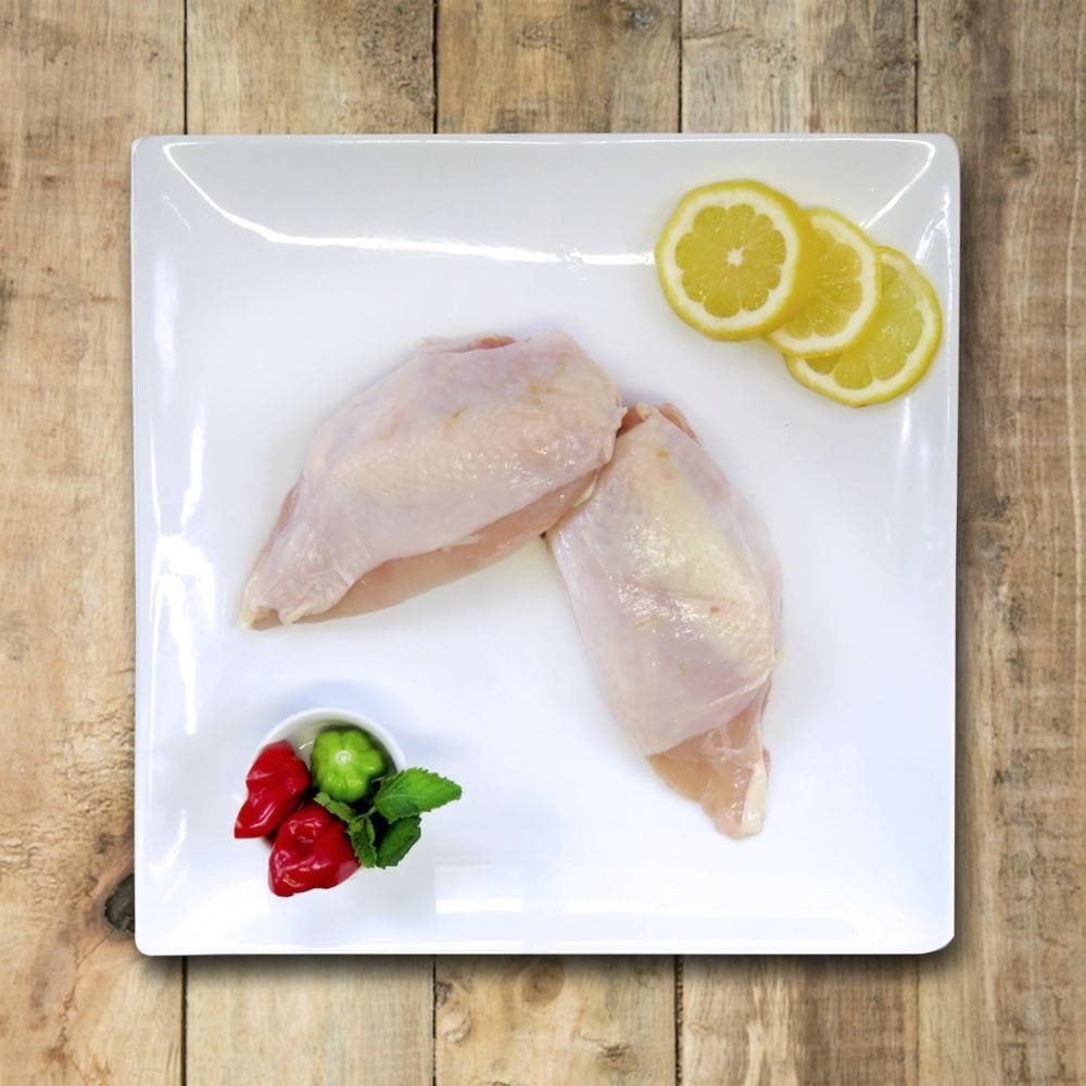 Chicken Breast (Bone In Skin On) Free Range Chicken from Nutrafarms