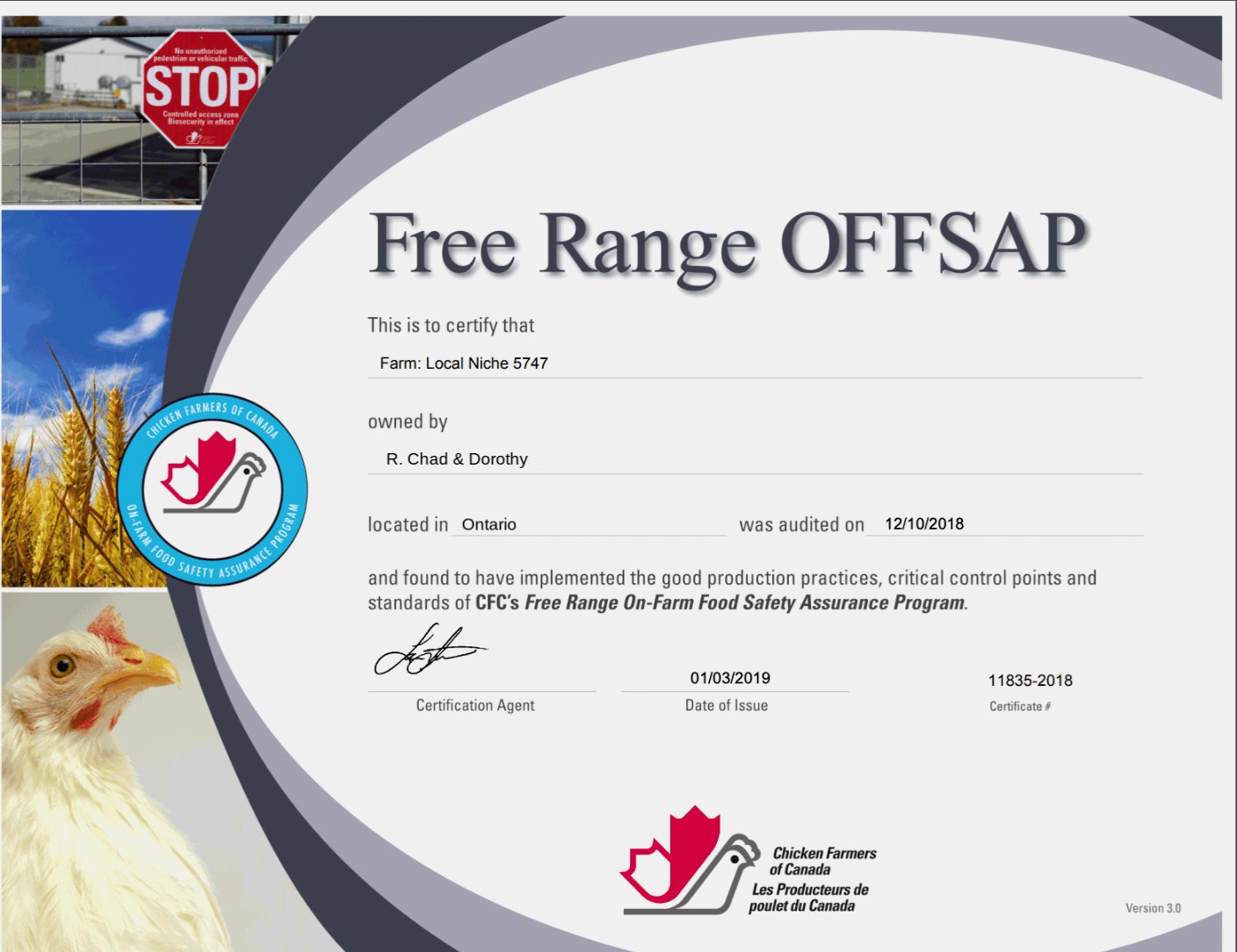 Free Range OFFSAP - Ontario (edited) Free Range OFFSAP - Ontario (edited)