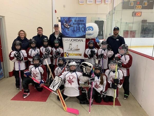 Barrie Ringette - Nutrafarms Gives Back 2