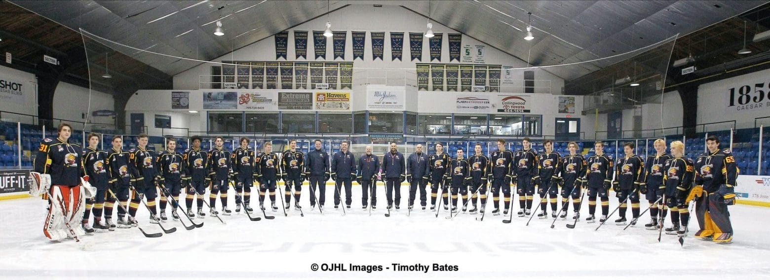 OJHL Collingwood Colts Team Pic OJHL Collingwood Colts Team Pic