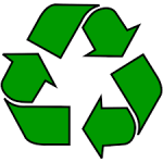 Nutrafarms Inc Recycles-Our packaging is recyclable - Recycle Logo