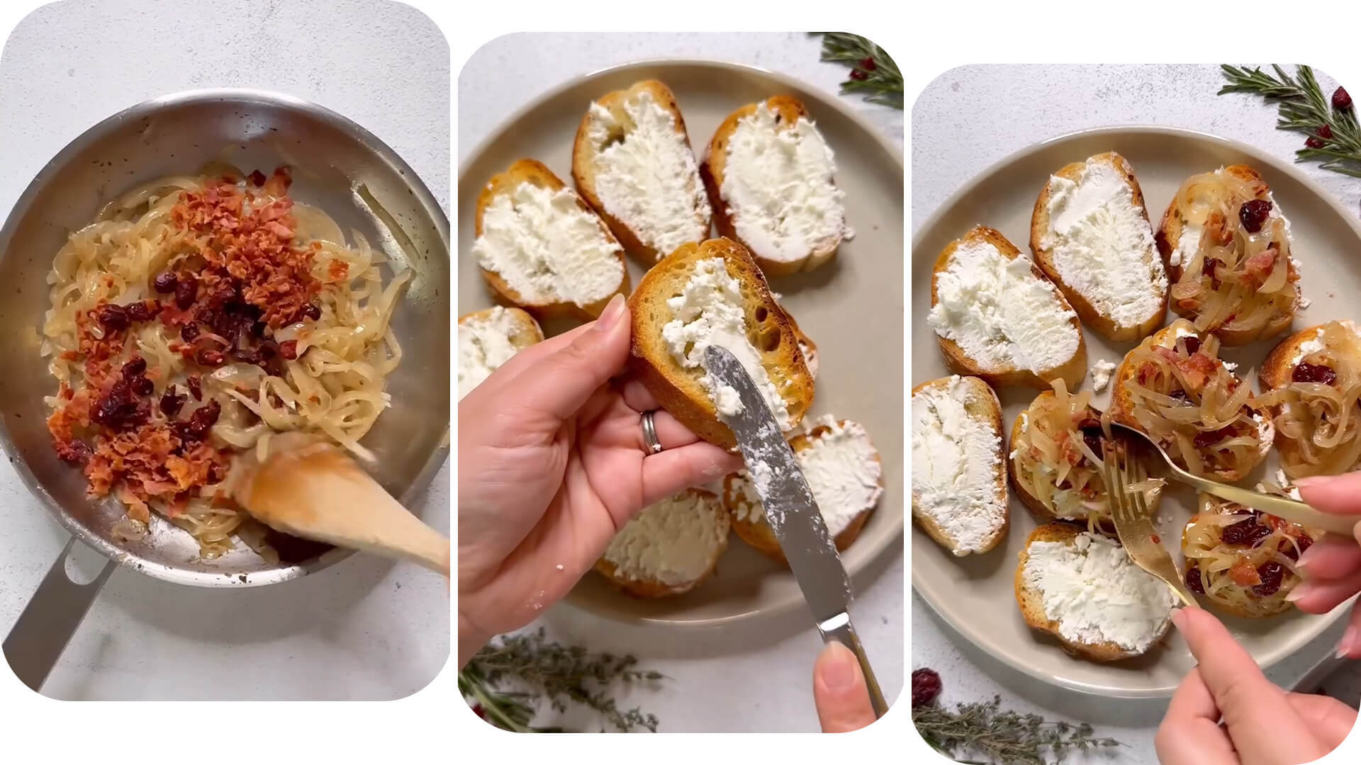 crostini-assembly-caramelized-onions-bacon