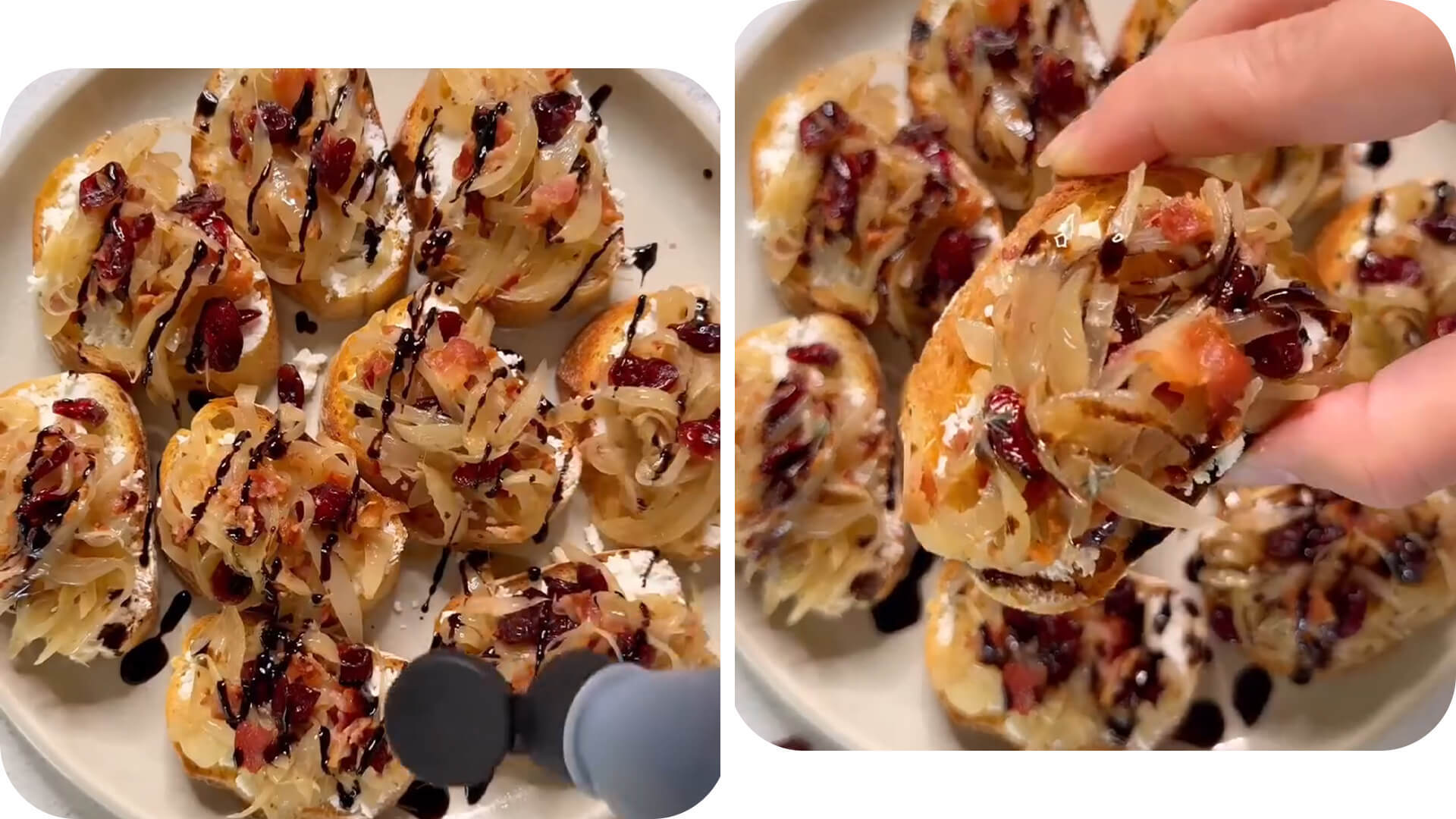 holiday-crostini-with-bacon-and-cranberries