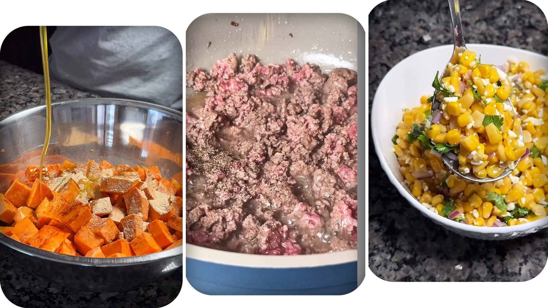 ground-beef-bowl-meal-prep-steps