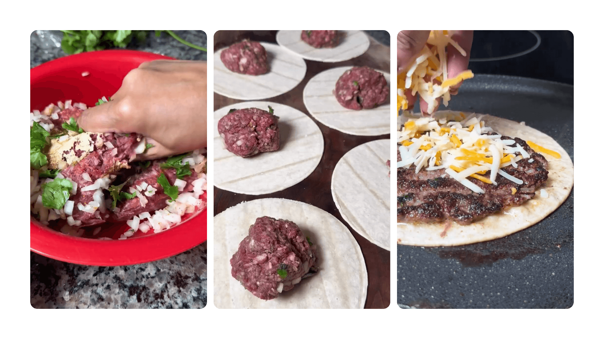 mixing-seasoned-ground-beef-for-smash-tacos mixing-seasoned-ground-beef-for-smash-tacos