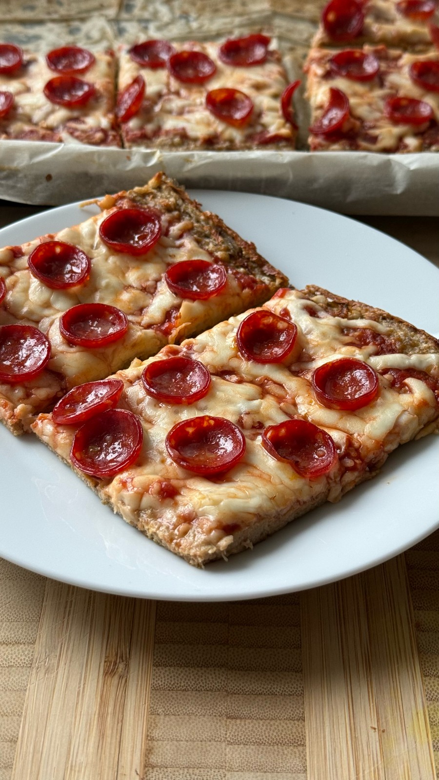 protein packed pizza