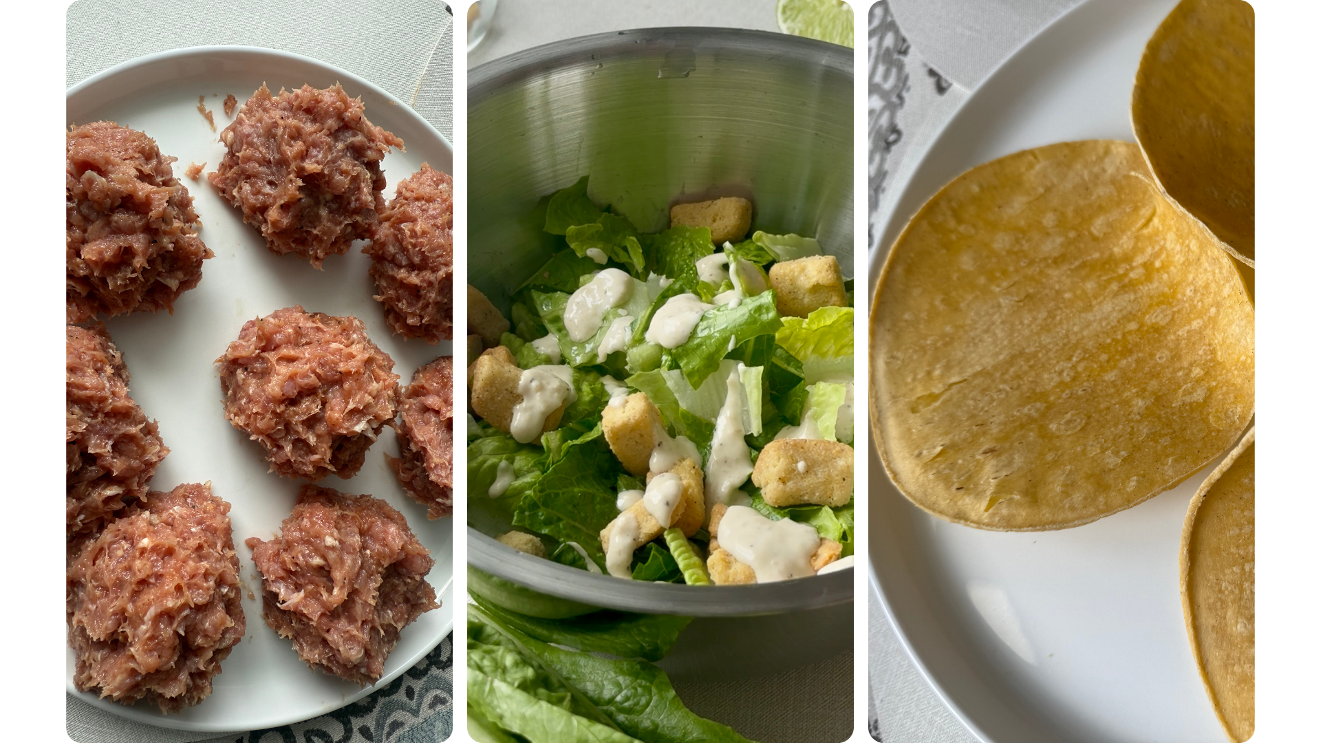 chicken-caesar-smash-tacos-ground-chicken-balls chicken-caesar-smash-tacos-ground-chicken-balls