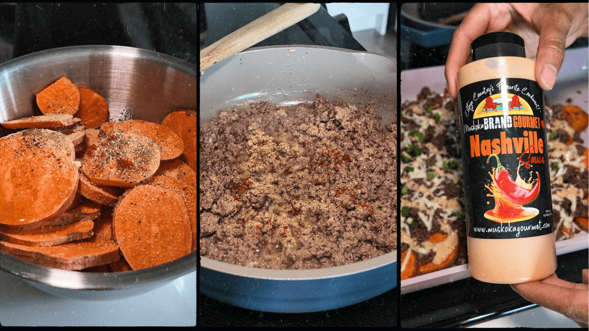 loaded-buffalo-beef-sweet-potato-nachos-bake loaded-buffalo-beef-sweet-potato-nachos-bake